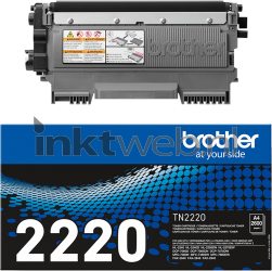 Brother TN-2220 zwart Combined box and product