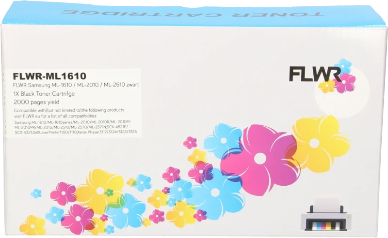 FLWR Dell 1100 zwart (Huismerk (remanufactured))