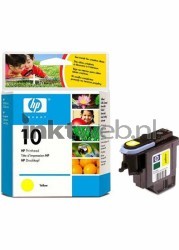 HP 10 printkop geel Combined box and product