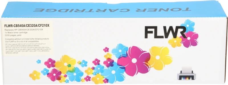 FLWR HP 125A zwart (Huismerk (compatible))