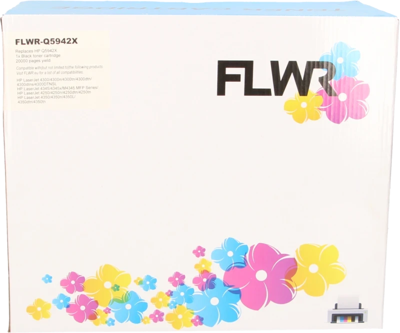 FLWR HP 38A zwart (Huismerk (remanufactured))