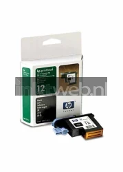 HP 12 printkop zwart Combined box and product