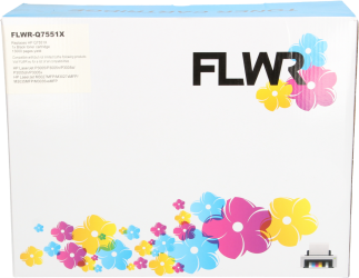 FLWR HP 51A zwart Front box