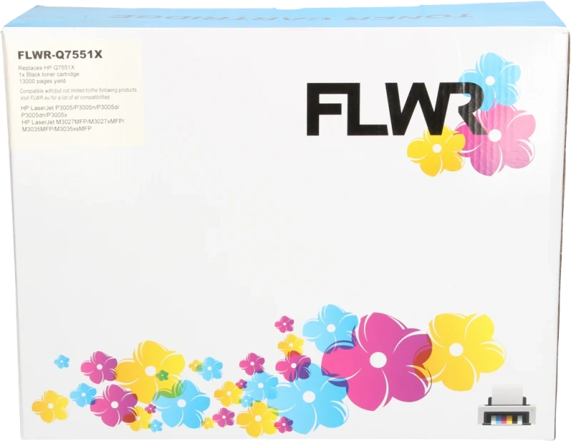 FLWR HP 51A zwart (Huismerk (remanufactured))