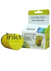 Huismerk Samsung CLP-Y300A geel Combined box and product