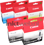 Canon CLI-8 Multipack zwart en kleur