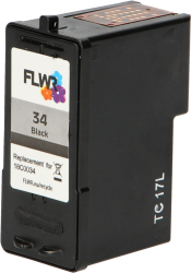 FLWR Lexmark 34XL zwart Product only