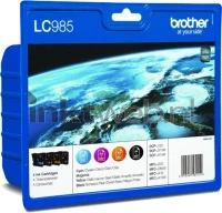 Brother LC-985 Multipack (MHD apr 24 - heden) zwart en kleur