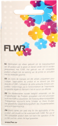 FLWR Lexmark 100XL cyaan Back box