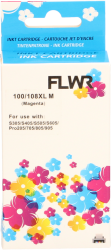 FLWR Lexmark 100XL magenta Front box