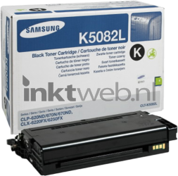 Samsung CLT-K5082L (SU188A) zwart Combined box and product
