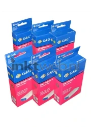Huismerk Epson T5597 Multipack zwart en kleur Front box