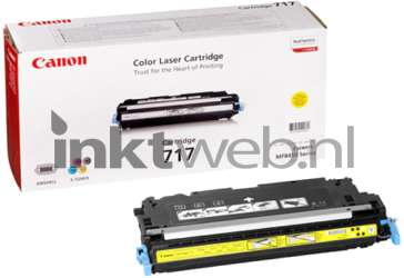 Canon 717 geel Combined box and product