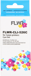 FLWR Canon CLI-526C cyaan Front box