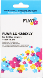 FLWR Brother LC-1240XL geel Front box