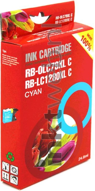 Huismerk Brother LC-1280XL cyaan