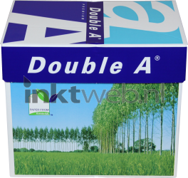 Double A Premium A4 Papier 5 pakken (80 grams) wit Front box