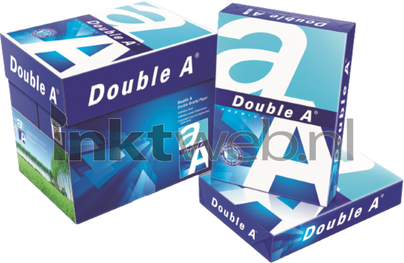 Afgrond Intrekking ga werken Double A Premium A4 Papier 5 pakken (80 grams) wit (Origineel)