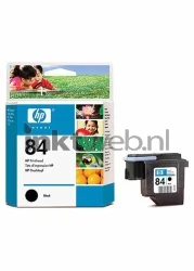 HP 84 printkop zwart Combined box and product