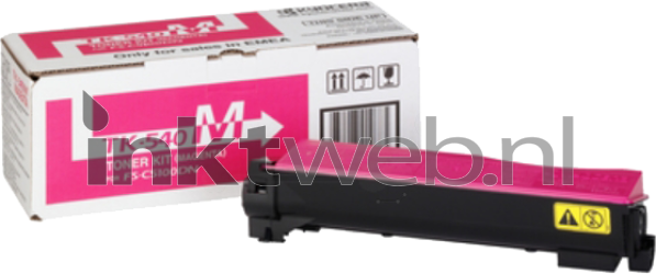 Kyocera Mita TK-540M magenta Combined box and product