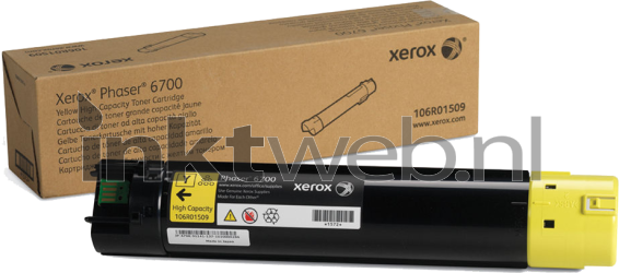 Xerox Phaser 6700 HC geel Combined box and product