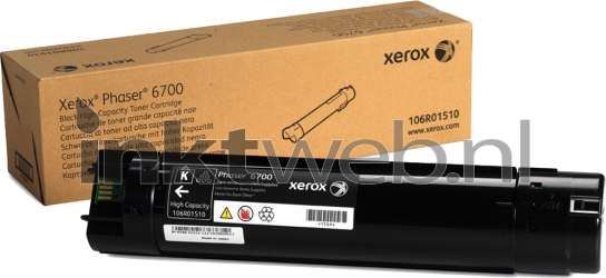 Xerox Phaser 6700 HC zwart Combined box and product