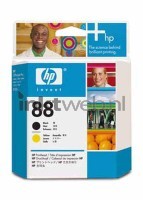 HP 88 printkop (MHD 2019) zwart en geel