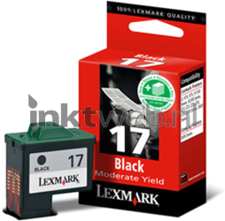 Lexmark 17 zwart Combined box and product