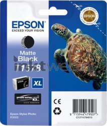 Epson T1578 mat zwart