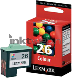 Lexmark 26 kleur Combined box and product