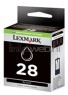 Lexmark 28 zwart voorkant doosje
