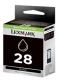 Lexmark 28 zwart (Origineel)