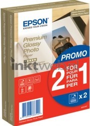 Epson  C13S042167 Premium fotopapier Glans | 10x15 | 255 gr/m² 80 stuks Front box