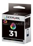 Lexmark 31 foto kleur voorkant doosje