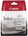 Canon BCI-3eBK twinpack zwart
