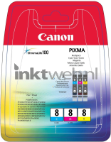 Canon CLI-8 Color pack (Opruiming losse doosjes)