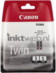 Canon PGI-5BK twinpack zwart