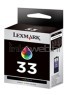 Lexmark 33 kleur voorkant doosje