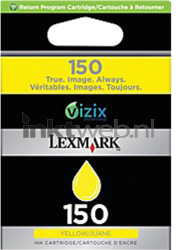 Lexmark 150 geel Front box