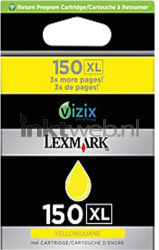 Lexmark 150XL geel Front box
