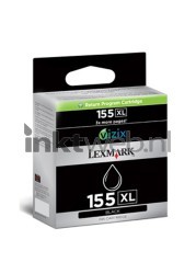 Lexmark 155XL zwart Front box