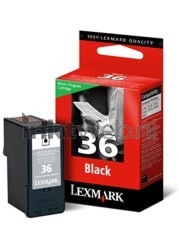 Lexmark 36 zwart Combined box and product