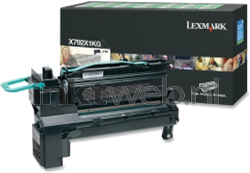Lexmark X792 HC zwart Combined box and product