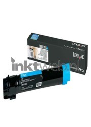 Lexmark C950 HC cyaan Combined box and product