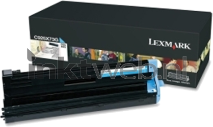 Lexmark C925 cyaan Combined box and product