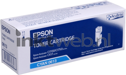 Epson C1700 XL cyaan Front box