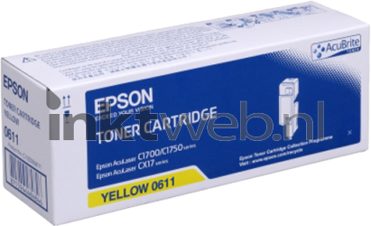 Epson C1700 XL geel Front box