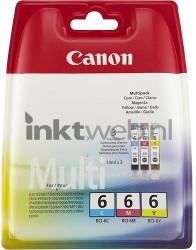 Canon BCI-6 C/M/Y kleur Front box