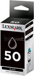 Lexmark 50 zwart Front box