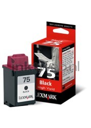 Lexmark 75 zwart Combined box and product